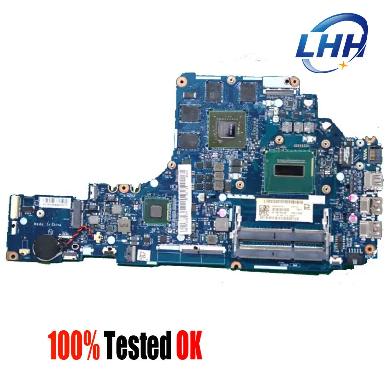 

LA-B111P for Lenovo Ideapad Y50-70 Laptop Motherboard with I5-4210H CPU N16P-GX-A2 2GB GPU Free Shipping