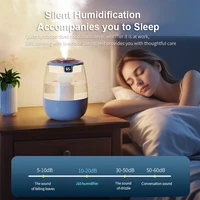 Humidificateur d'air professionnel de grande capacité, Double Port de pulvérisation, machine à brume fraîche pour la maison, la pièce et le bureau, humidificateur d'air silencieux pour bureau 5
