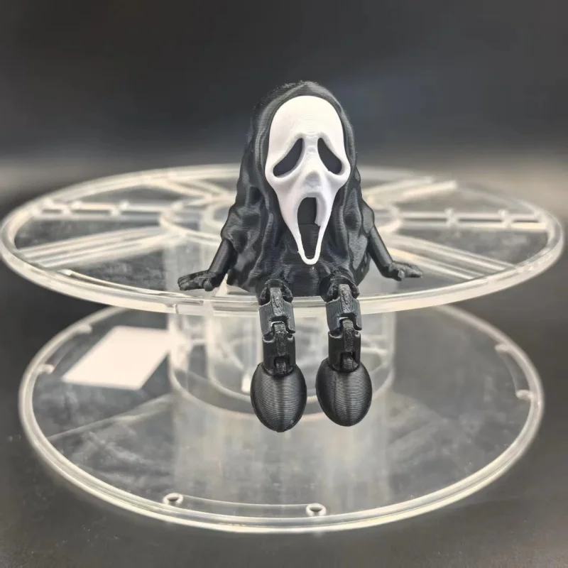 3D Printed Halloween Cute Ghost Statue Pieces Creative decorations for Cartoon Home Decorations Desk Decorations Small Ornaments