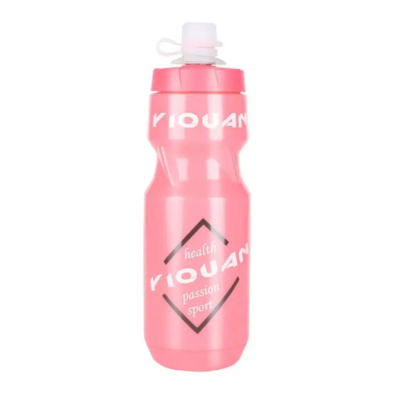 Mountain Bike Sports Bottle with Dust Cover PC Plastic Water Bottle Outdoor Cycling Large Capacity Squeeze Cup sports bottle