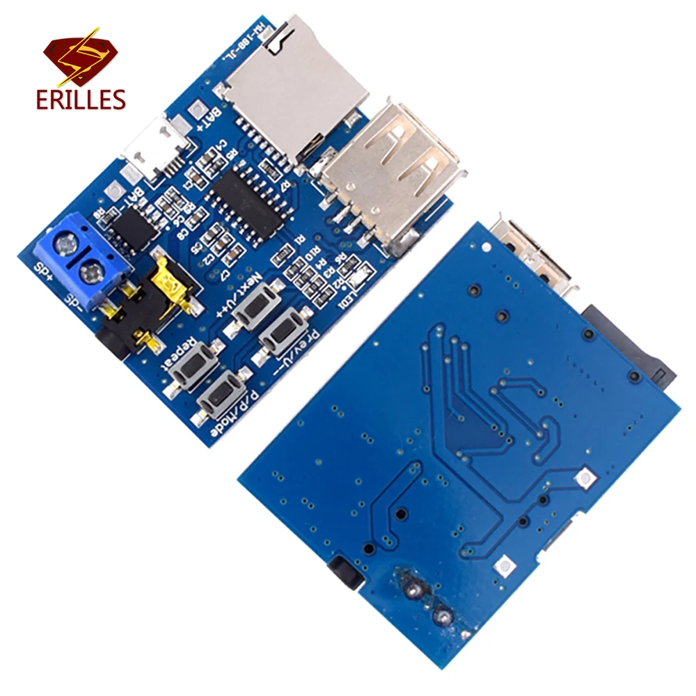 Scheda Di Decodifica Mp3 Lossless Decoder Disco U Plug-In Audio Scheda Tf Modulo Lettore Usb Viene Fornito Con Amplificatore Di Potenza