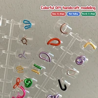 New colored metal aluminum wire nail art tools, handmade, non fading, sturdy and flexible nail accessories wholesale 2