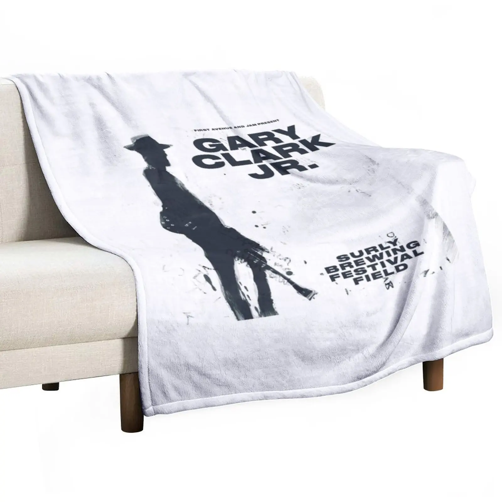

gary clark jr Throw Blanket Moving Blanket Shaggy Blanket Personalized Gift