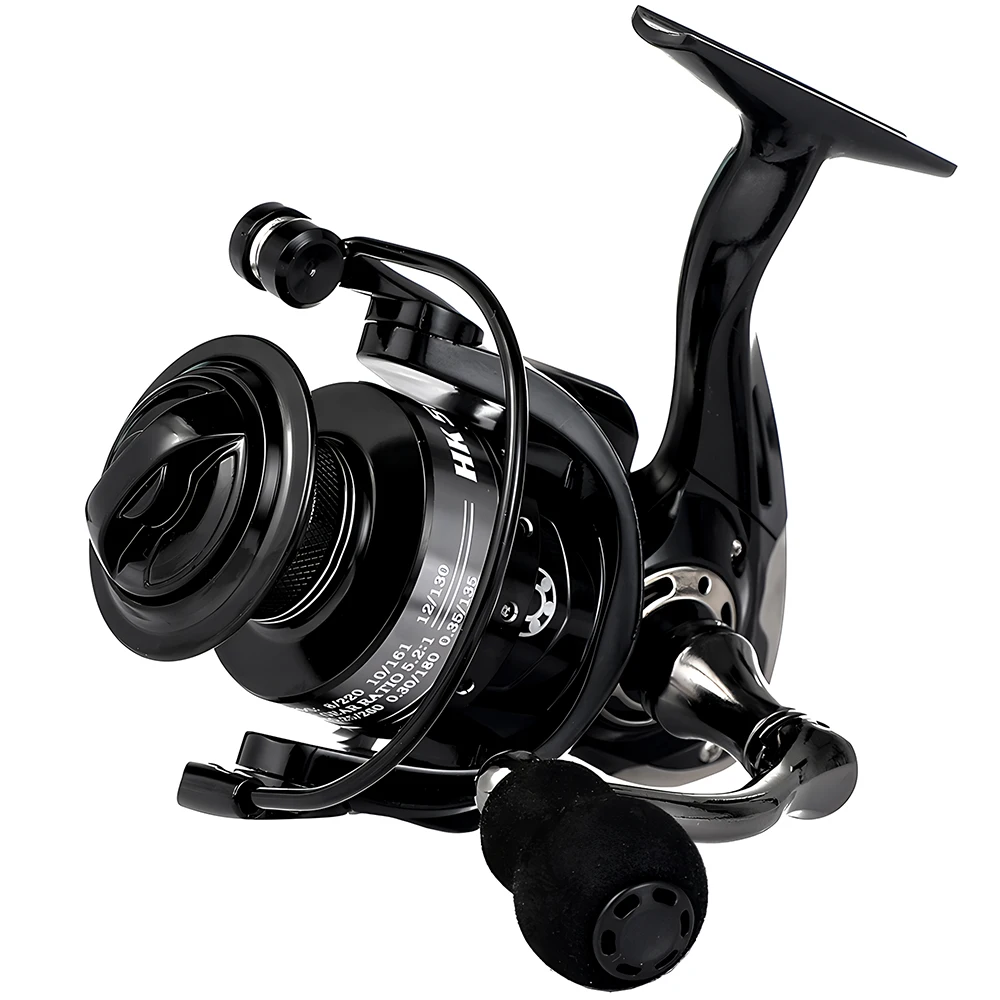 High-Quality Metal Spool Saltwater Fishing Reel Max Drag 10kg 2000 3000 4000 5000 6000 7000 High Speed 5.2:1 Carp Fishing Tools spinning fishing reels fishing reels