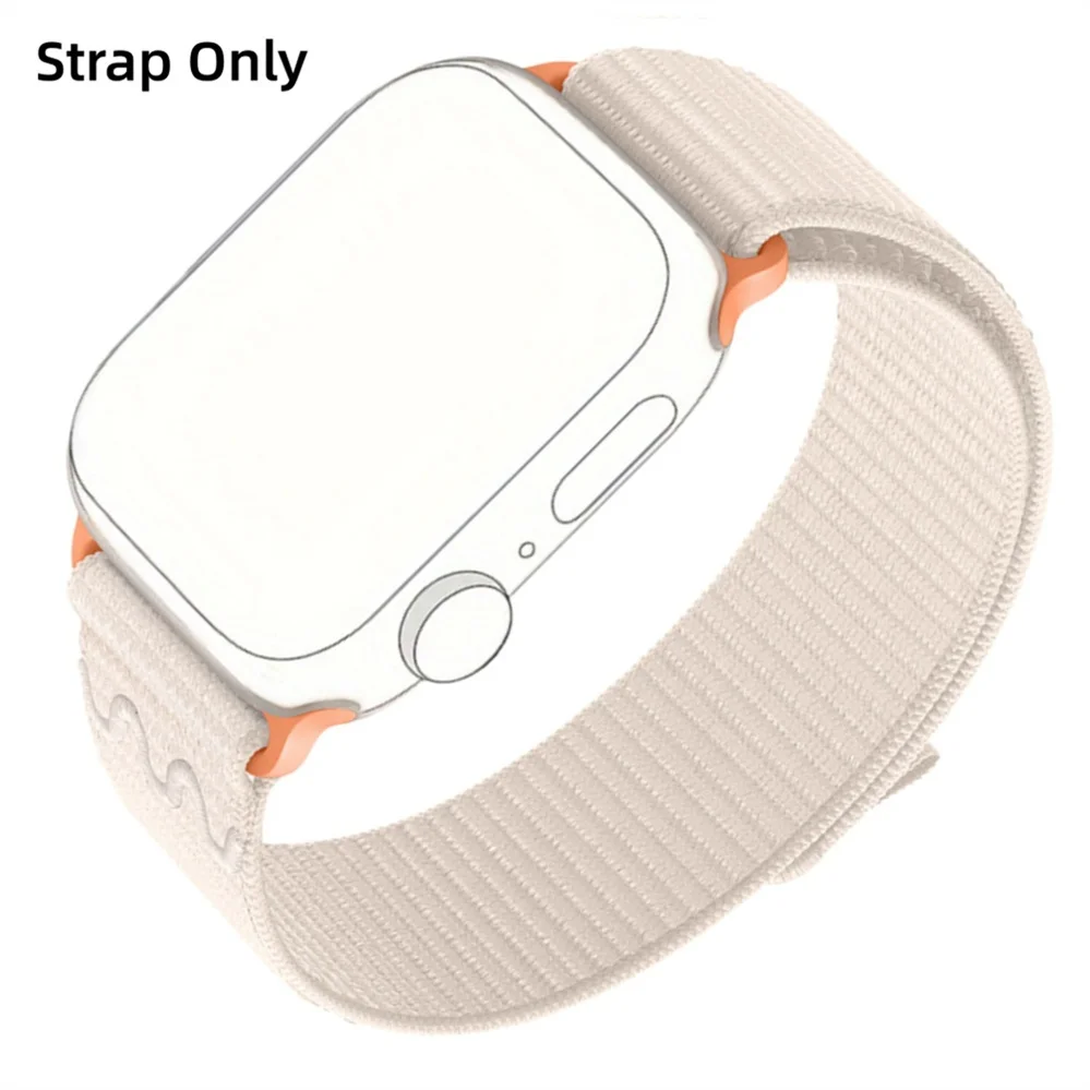 Nylon Sport Loop Bracelet for Apple Watch - Stylish and Durable Strap Replacement