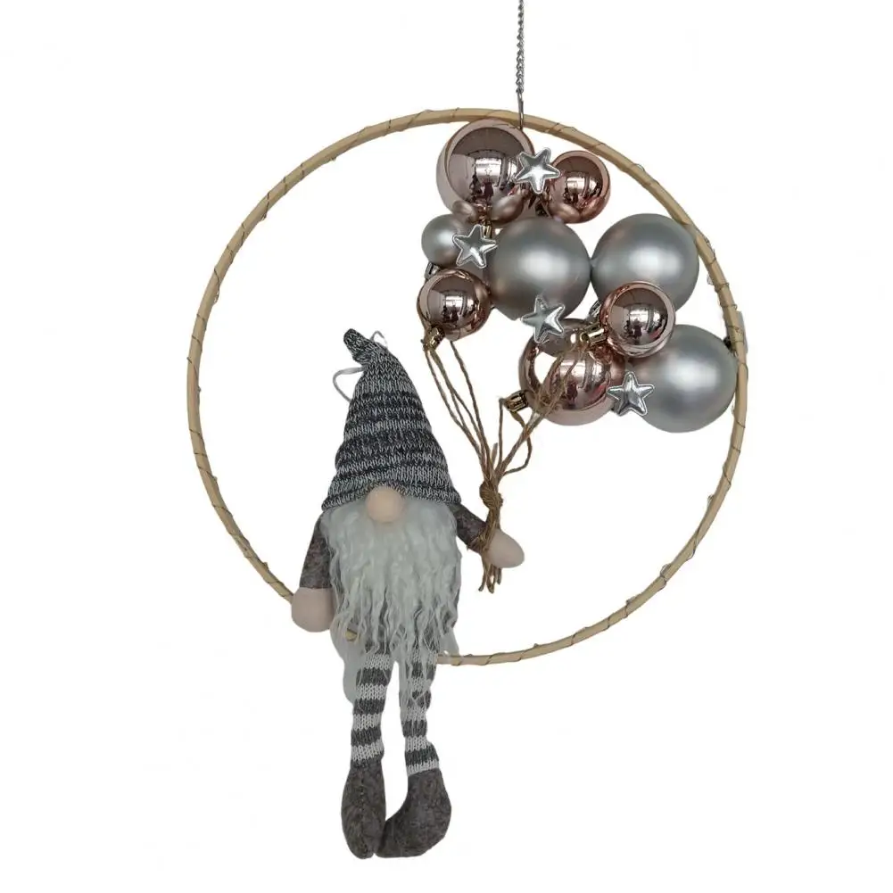 

Durable Christmas Decoration Christmas Gnome Ornament Colorful Led Christmas Gnome Decorations Festive Hanging for Holiday