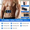 EMS Muscle Stimulator With 5 Pads Buttocks Hip Trainer Abdominal ABS Stimulator Fitness Body Scalpting Massager 3