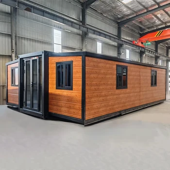 Casa container Casa mobile modulare prefabbricata 20 piedi/30 piedi/40 piedi Cabina ecologica Kit fai da te Installazione rapida Soluzione tutto in uno 1