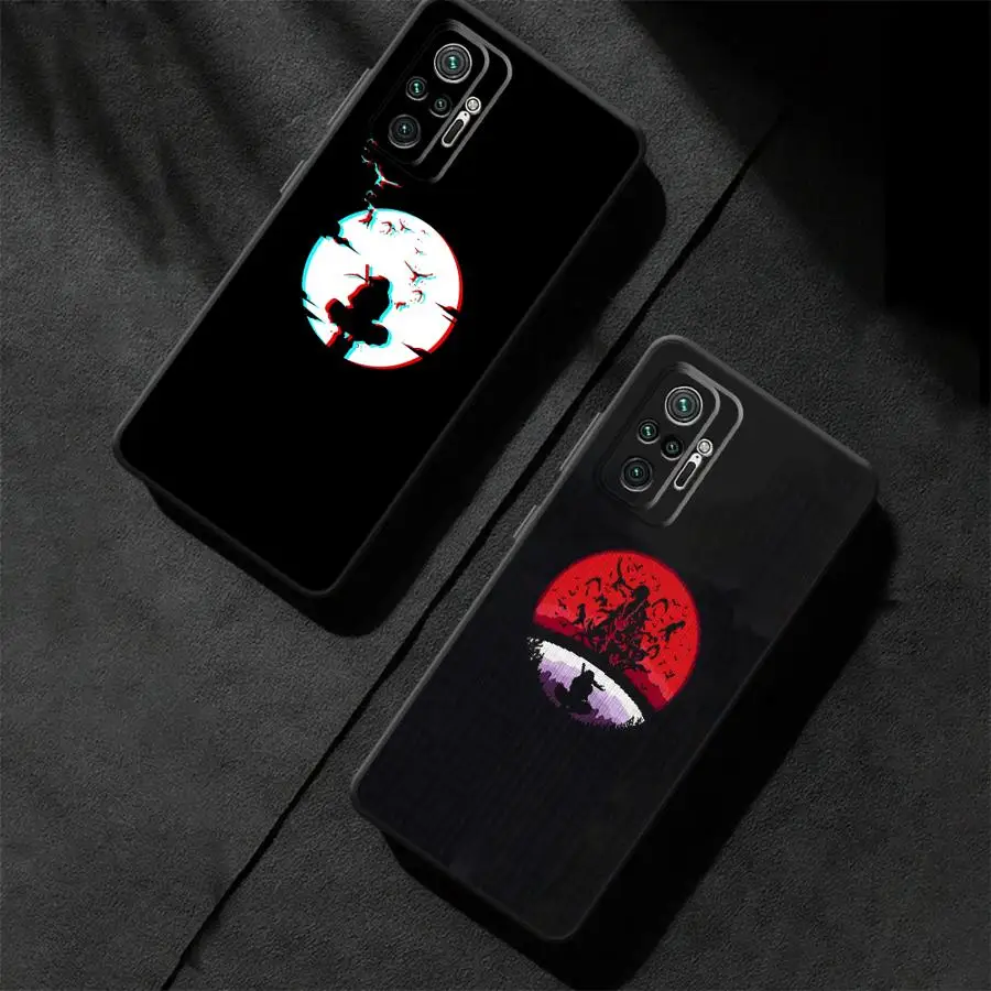 Uchiha Itachi Handsome Black Soft Phone Case