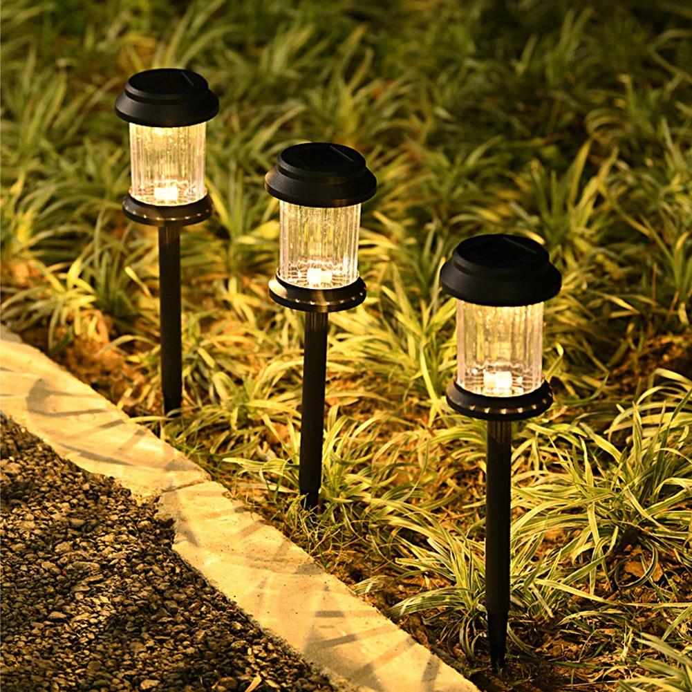 

Led Solar Lawn Lights Outdoor Waterproof Garden Decoration Lamp Solar Pathway Lights For Walkway Path Villa Yard Driveway