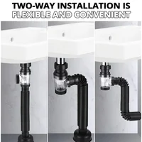 Flip Top Anti-Odor Drain Pipe