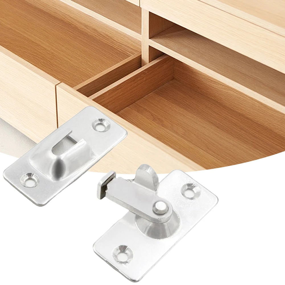 90 Degree Right Angle Door Lock 90 Degree Barn Door Latch Bolt Door Lock Right Angle Sliding Gate Lock Window Lock Bar Bolt