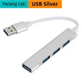 USB HUB Silver