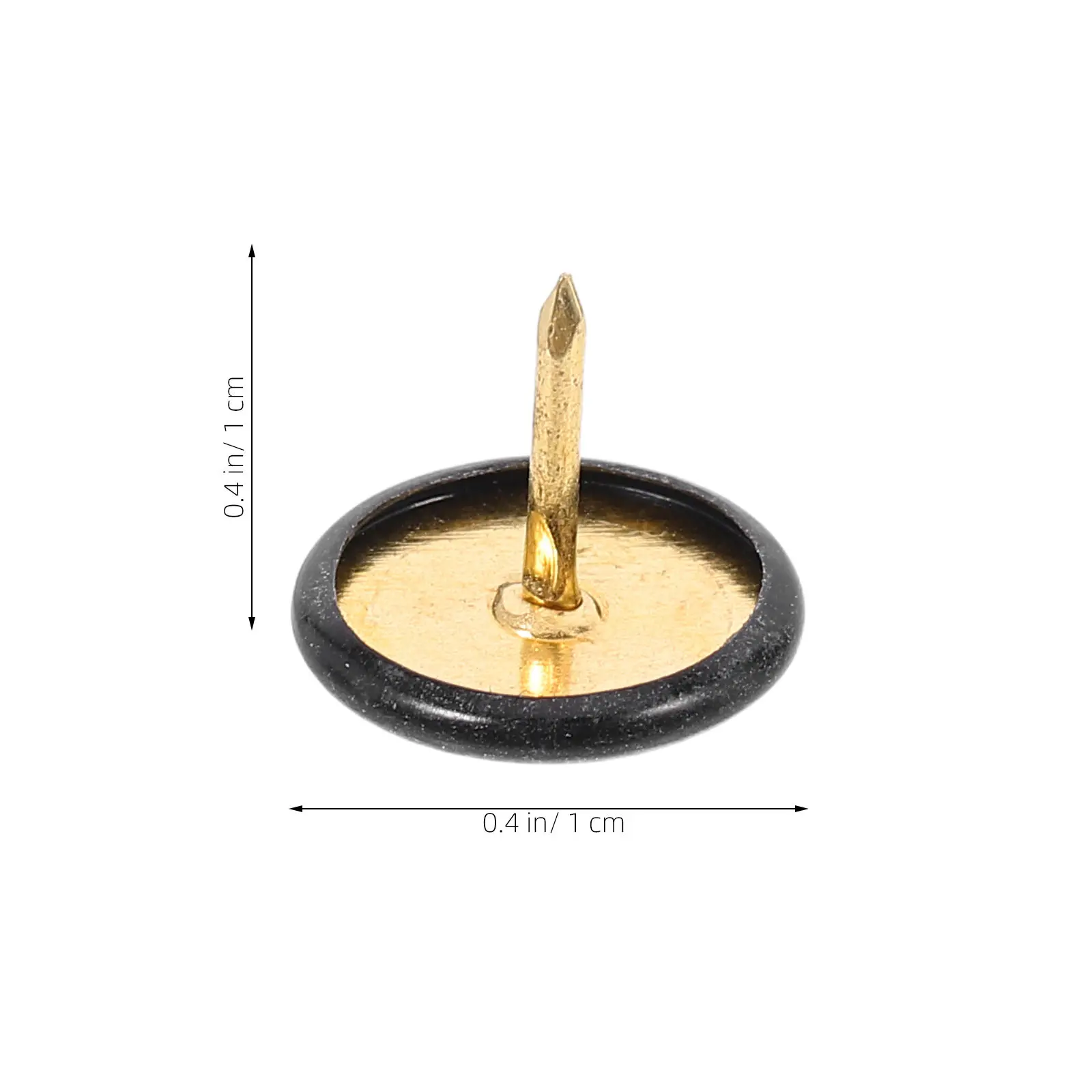 둥근 머리형 게시판용 플라스틱 푸시핀, 포스터 보드 코르크 사진핀, 장 플랫 스터드