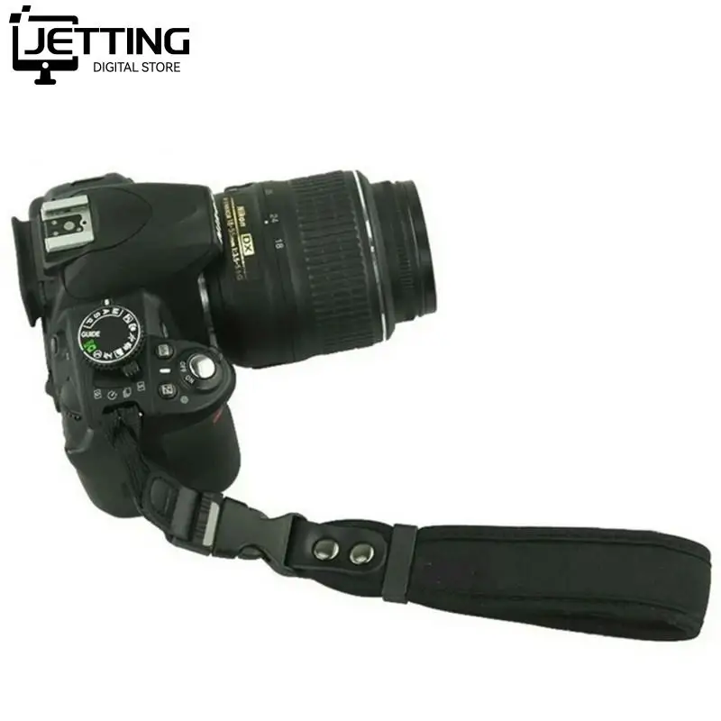 Universal Camera Hand Grip with Cloth Wrist Strap