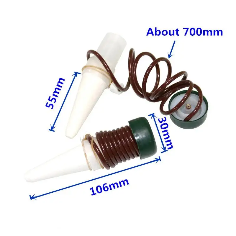 

Automatic Flower Pot Sprinklers Plant Waterer Auto Drip Irrigation Waterer Holiday Travel Use Creative Gardening Tool 1 Pc