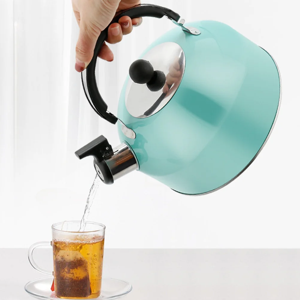 Flat Bottom Kettle Teapot Boiling Kettle Stainless Steel Tea
