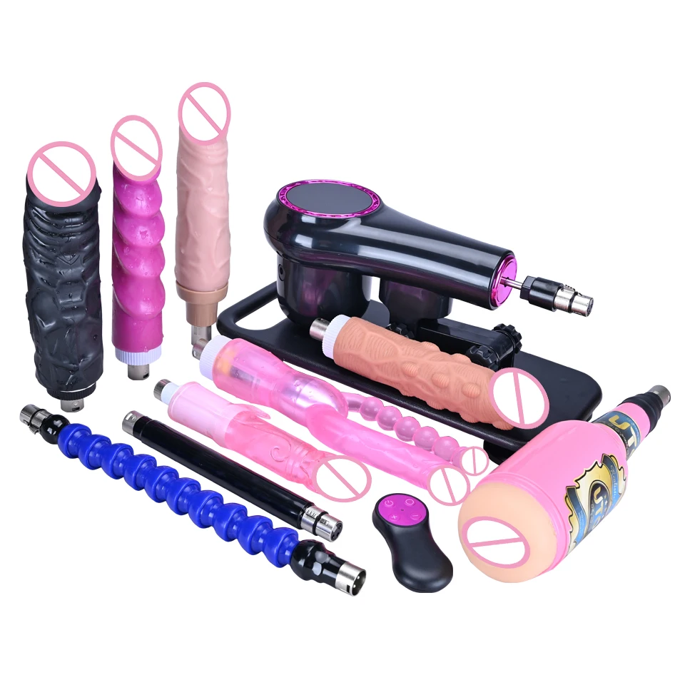 ROUGH BEAST Automatic Sex Machine with Big Black Dildo for Women Love Machine Masturbation Pumping Gun for Couple Men Sex Toys