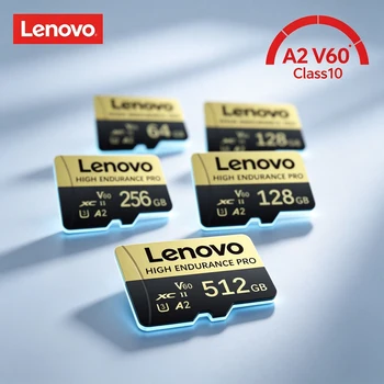 Lenovo High Speed Micro SD Memory Card 512GB 4K Full HD Video Compatible with Phone GoPro Action Camera 64GB 128GB 256GB 1