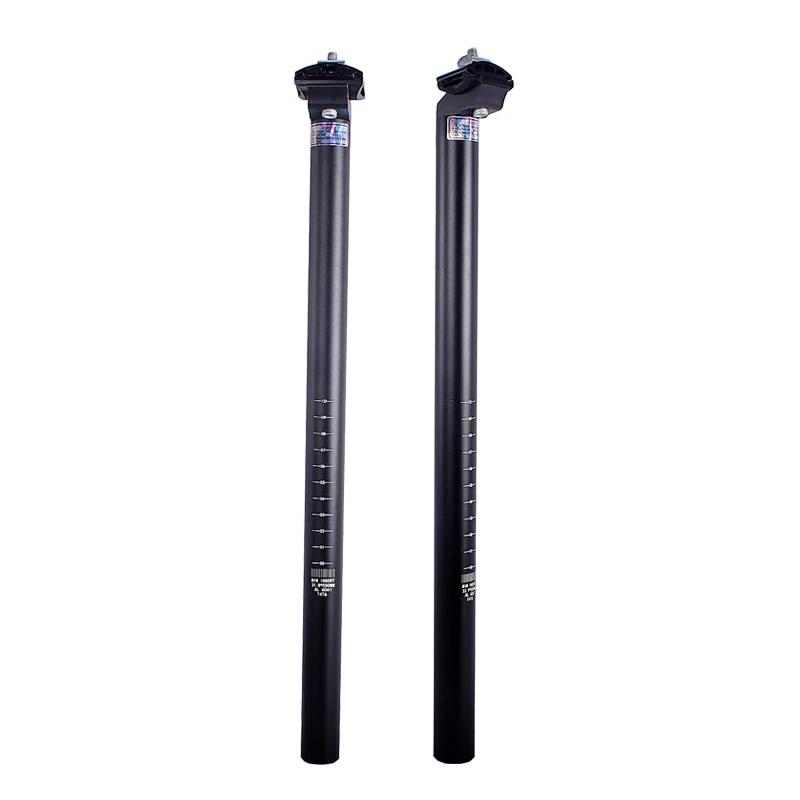 Aluminum alloy bicycle seat rod  Seat Post Tube 31.8 33.9*550 600mm folding Bike Saddle tube type bicycle parts