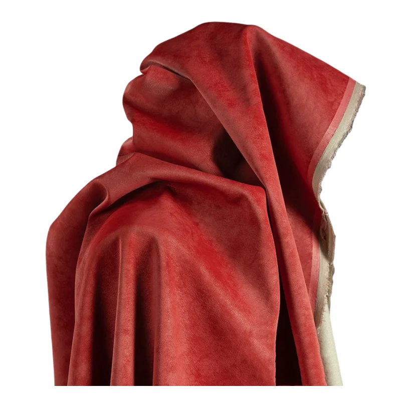 PU Leather Fabric Soft Waterproof Clothing Apparel Sewing Fabric for By The Meter Diy Material Cloth