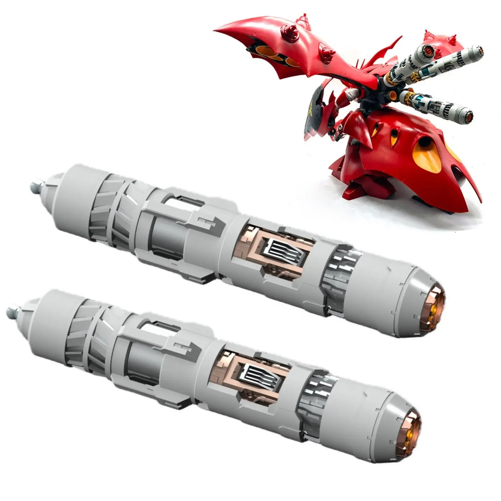

2Pc Fuel Tank Kit For Gundam HG 1/144 Nightingale Model Accessories 3D Printed Fuel Rod For MG 1/100 Sazabi Sinanju Stein ver ka