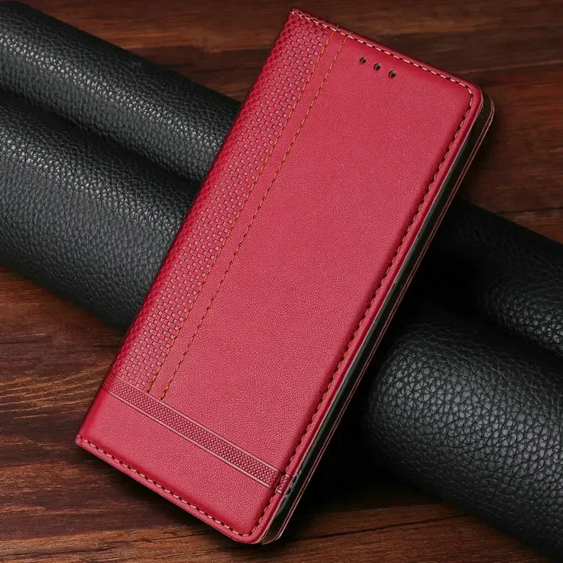 Premium Flip Case Wallet with Magnetic Closure and Card Holder