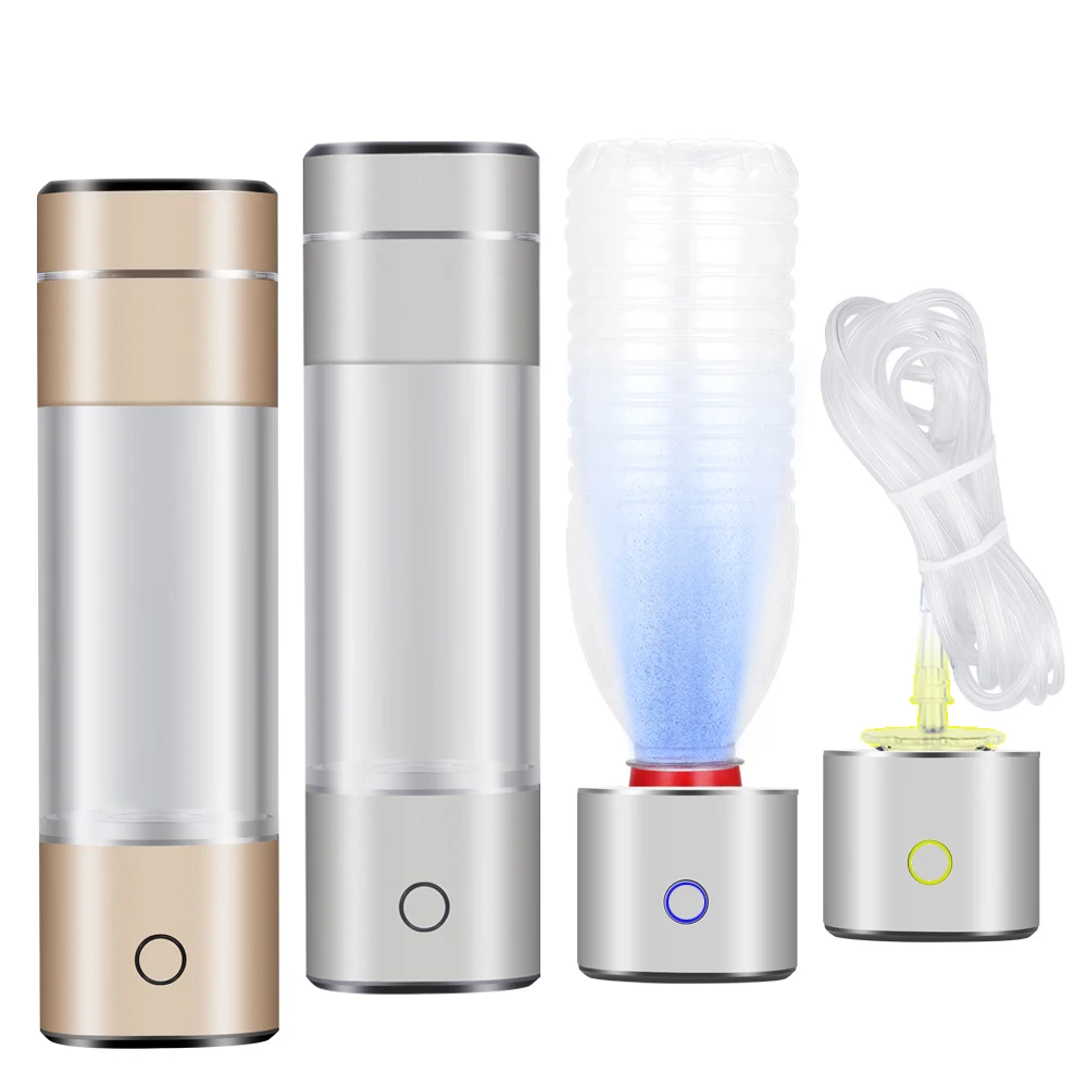 Sfffd026b606a4679819aab9f9b84ecccP 5000PPB Hydrogen Water Generator Anti-Aging IHOOOH H2-Cup Electrolysis Ionizer Rechargeable Mini Hydrogen Concentrators Pure H2