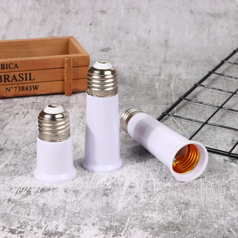 1PC 65mm 95mm 120mm E27 To E27 Extender Lamp Holder Base Bulb Sfffd07eaa69847e08af17330c22422ac3
