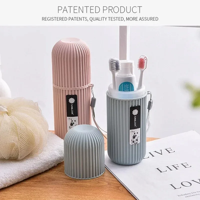 Portable Toothpaste Toothbrush Protect Holder Case Travel Camping Storage Box 1pcs