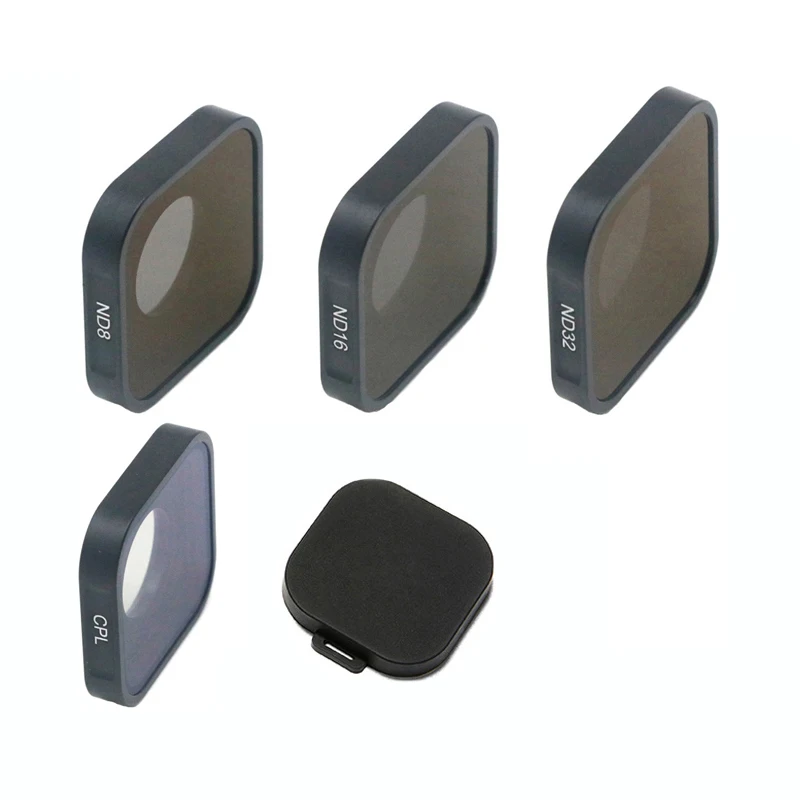 Enhanced UV CPL ND Filter Kit with Red Color Options - Polarized Camera Lens Accessories