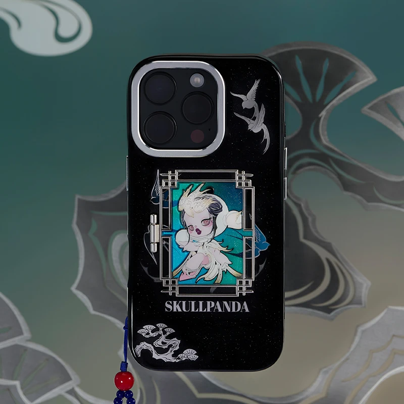 POP MART★SKULLPANDA The Mirage iPhone ケース★早い者勝ち！ POP MART SKULLPANDA The Mirage Series Phone Case for iPhone