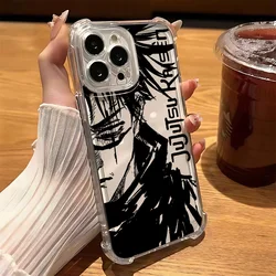 Stylish Gojo Anime Shockproof Transparent Phone Case - iPhone XSMax (TMSJ - 265TMS2401y1)