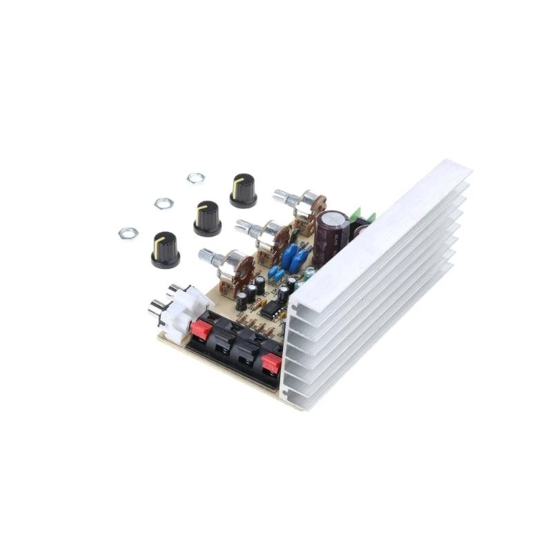 DX-0408 2.0 채널 스테레오 파워 앰프 보드 더블 AC15V-18V 50W 50W 50W 두꺼운 필름 시리즈 앰프 스피커 모듈