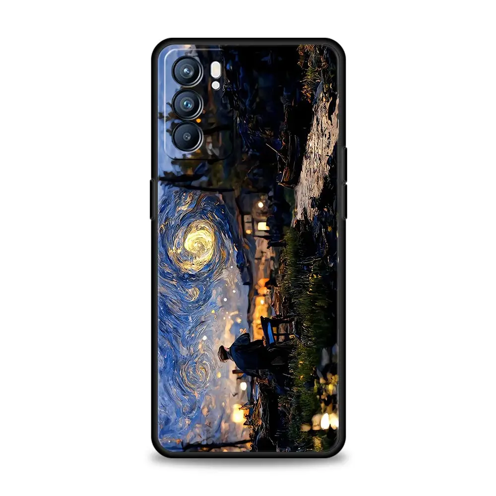 Retro Van Gogh Oil Painting Phone Case Cover