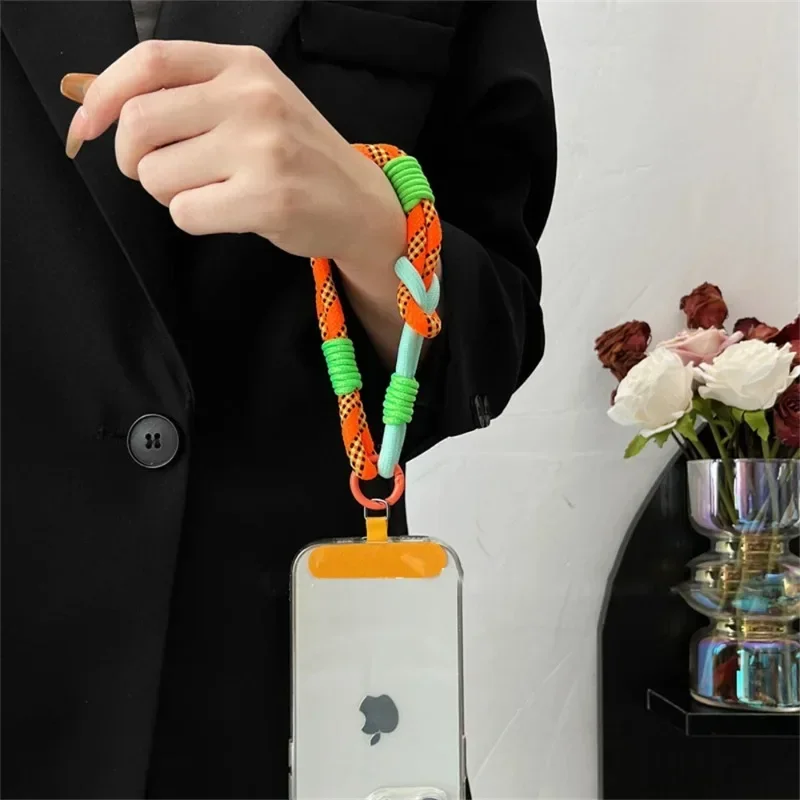 Universal Phone Case Wrist Strap - Cute and Secure Twist Rope Pendant