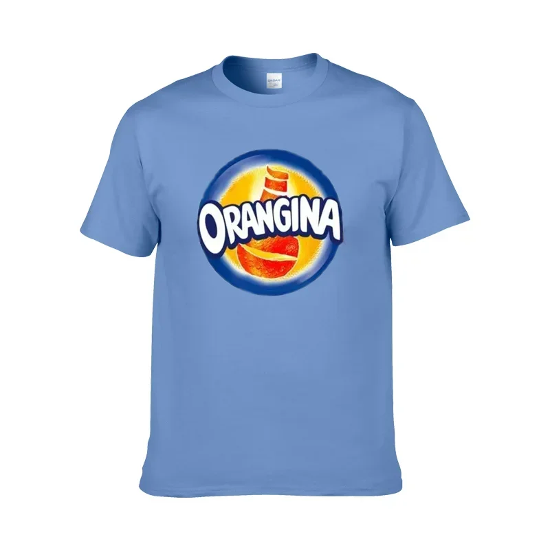Orangina Orange Soda Pop Graphic Tee Shirt