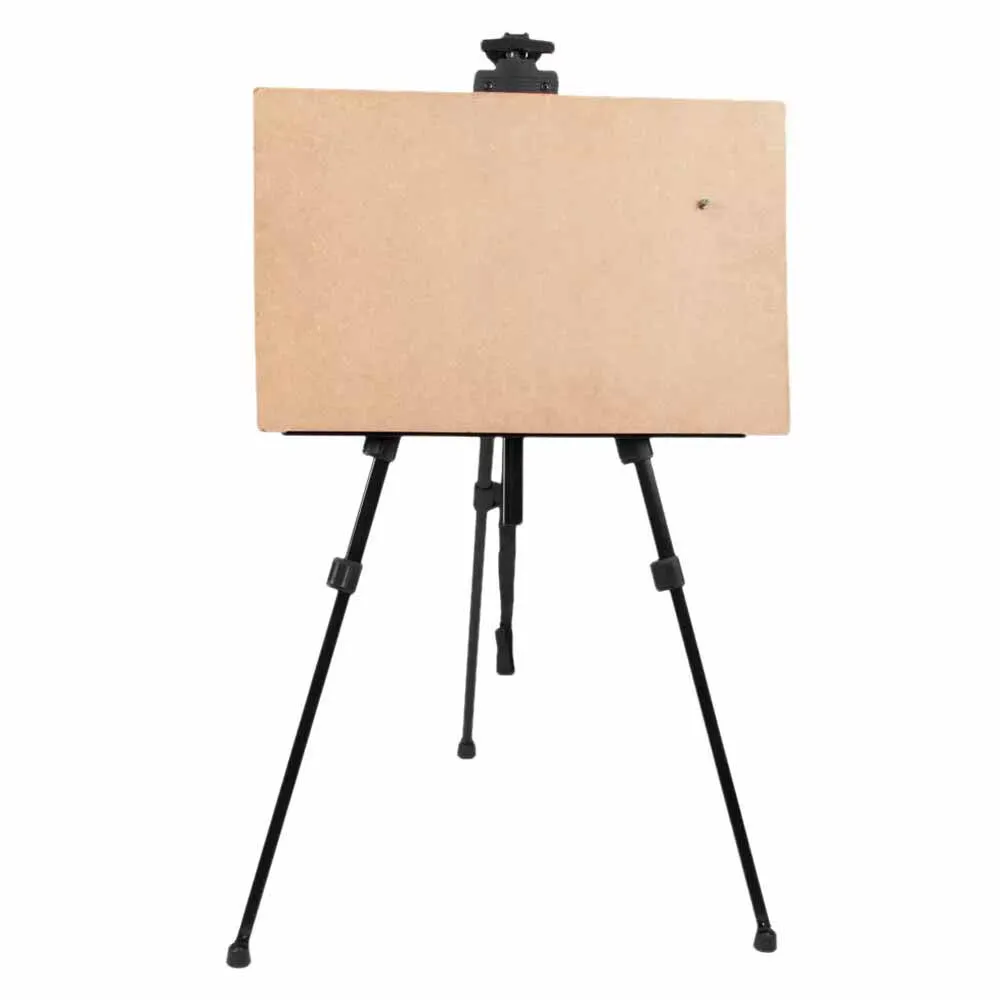 Portable 1.6 Meter Artist Easel Large Metal Folding Tripod Stand Floor Display Art Painting Board Sketch with Carry Bag