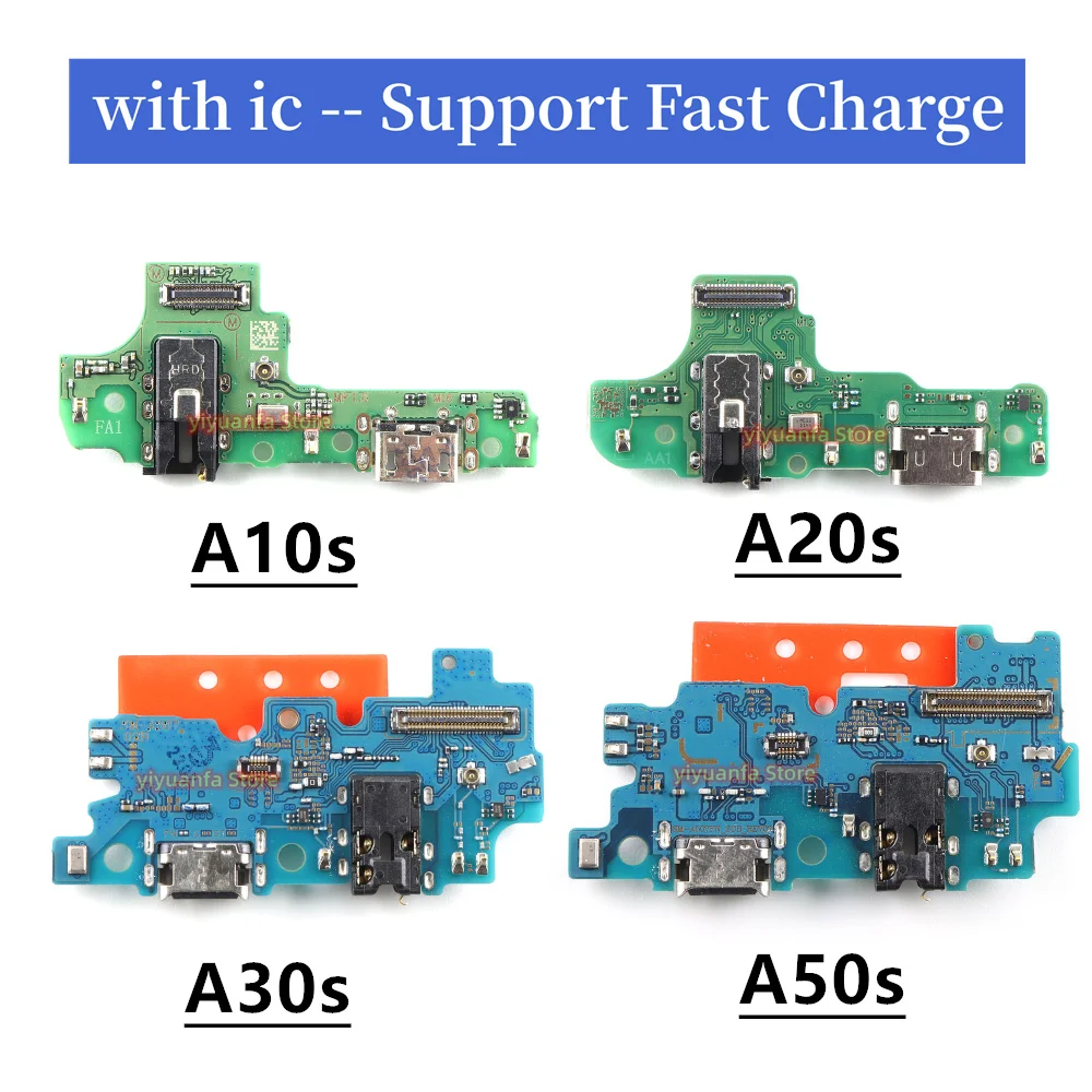 Parti Del Connettore Del Cavo Flessibile Della Scheda Della Porta Di Ricarica Usb Per Samsung Galaxy A10S A107 A107F A20S A207F M12 M14 M15 M16 A30S A