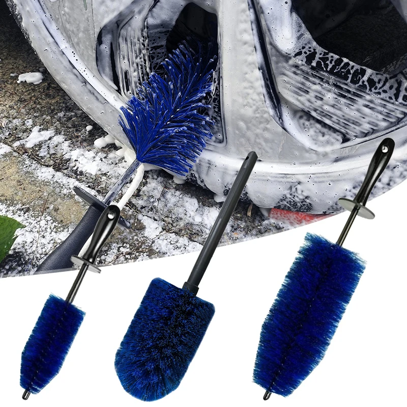 Car Detailing Brushes Rim Tire Brake Dust Cleaner Car Nook Crannies Brush