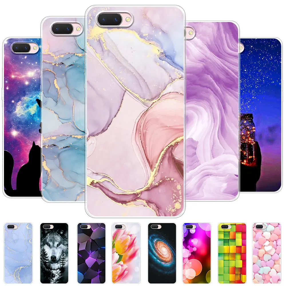 Per Oppo A3S Oppo A5 A5S Custodie Per Telefoni Per Oppo Ax5 Ax5S Cover In Silicone Morbido Trasparente Coque Per Oppo A8 A7 Ax7 Oppo A12E A12 Fundas