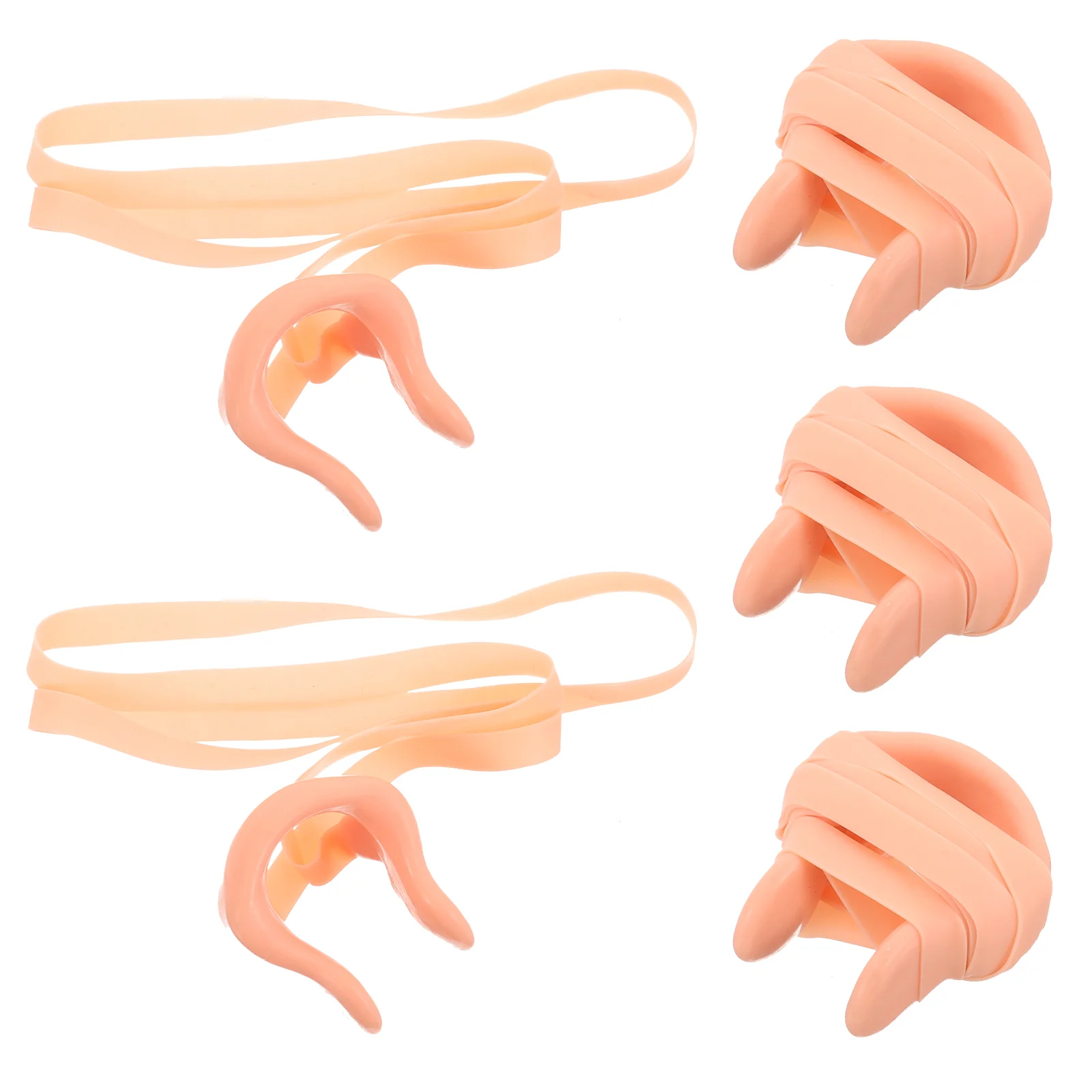 

5 Pcs Ear Plugs for Water Pool Nose Clip Swimming Pads Accessories Nasal Children Shirt Splint Anti-shedding Kids
