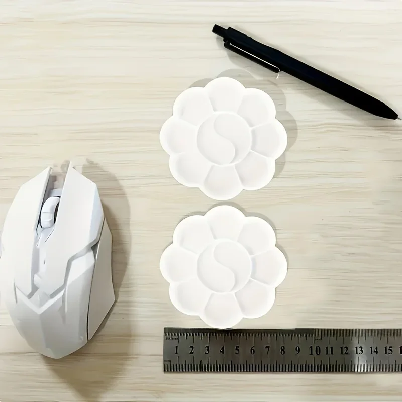 Mini flower-shaped plastic paint palette 20/30PCS