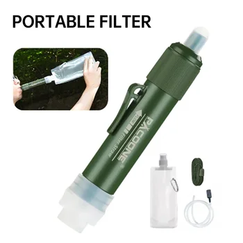 Portable Camping Water Purifier with Carbon Fiber Filter 1