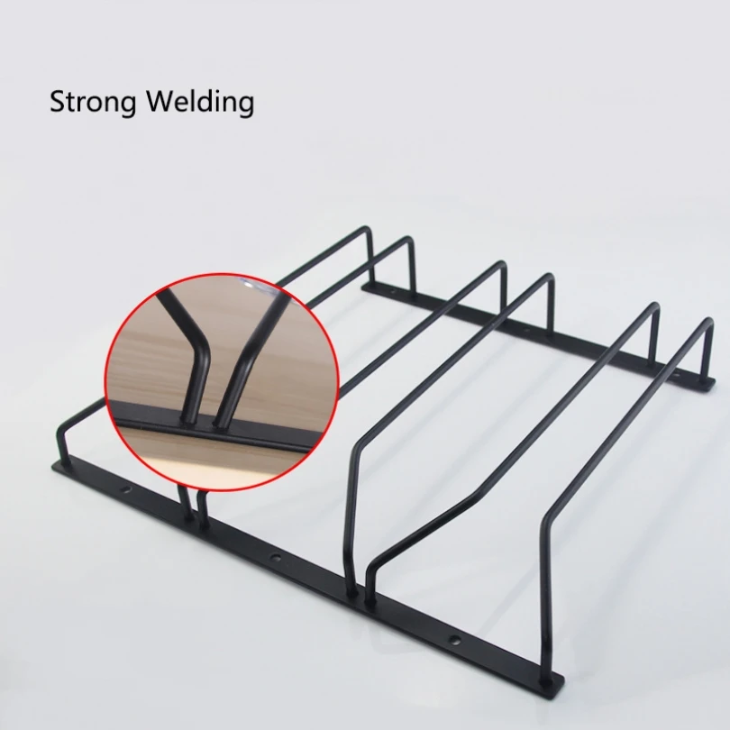 Black Metal Wine Glasses Holder Wall Mount for Kitchen Bar Wine Glass Hanger Cup Rack Stemware Hanging Cupboard Organizier 2
