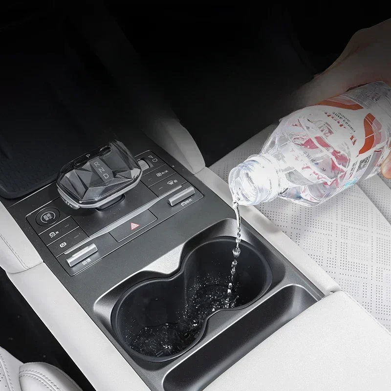 Car Accessories For BYD Yuan UP Water Cup Cushion Car Interior Base Central Control Wireless Silicone Filling Cushion