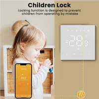 AVATTO WiFi Heating Thermostat 220v,Smart Electric Water Floor Heating Temperature Controller for Tuya Google Home Alexa Alice - Image 6