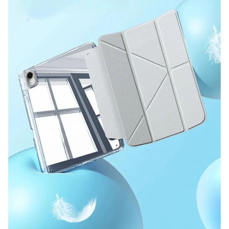 Versatile Shockproof Tablet Cover with PU Leather and Multi-Angle Stand