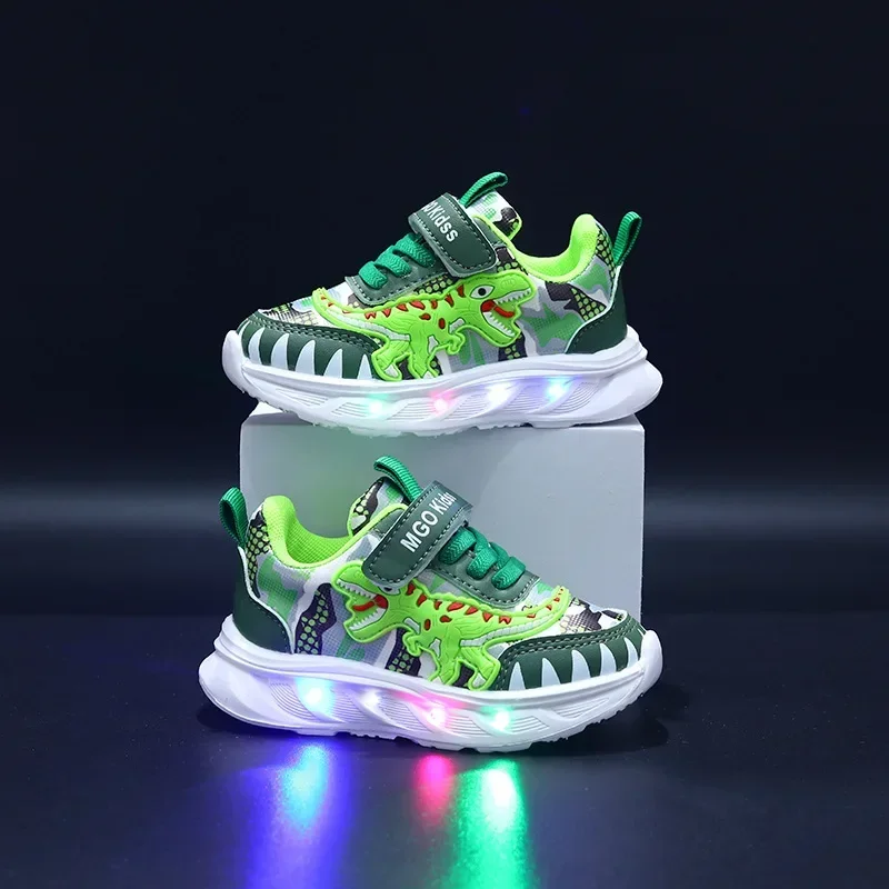 2025 neue Jungen Led Beleuchtete Schuhe Mode kinder Casual Turnschuhe Kinder Leuchtende Schuhe Sport Schuhe Beleuchtete Schuhe