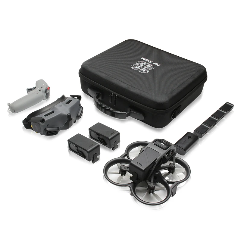 XFJI Portable Carrying Case for DJI Avata Storage Box for DJI Avata Drone Accessories Splash-proof Shoulder Bag